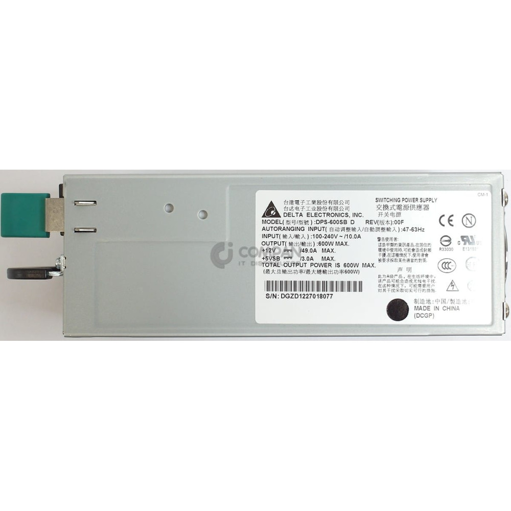 DPS-600SB INTEL POWER SUPPLY 600W FOR QNAP NAS SERVER TS-1679U -